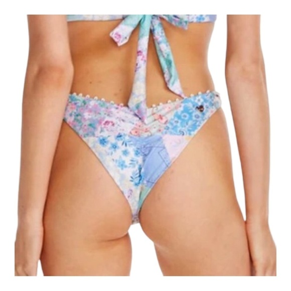 Capittana Dora Patchwork Bikini Bottom NWT - Picture 4 of 7